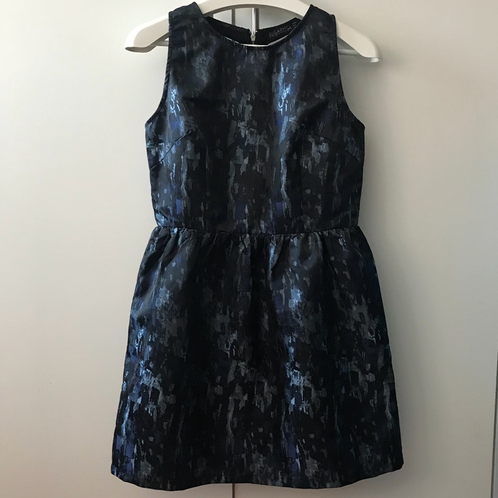 Blue/light blue mini dress, size 8
